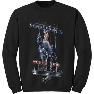 Beyoncé Renaissance Crewneck Sweater - Official Merch - Medium, black - Sold out